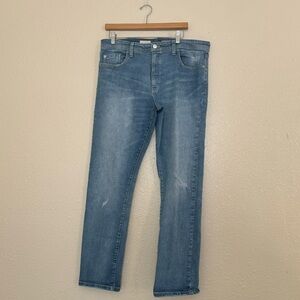 Pilcro Relaxed Slim Boyfriend High Rise Jeans Sz 32 Tall